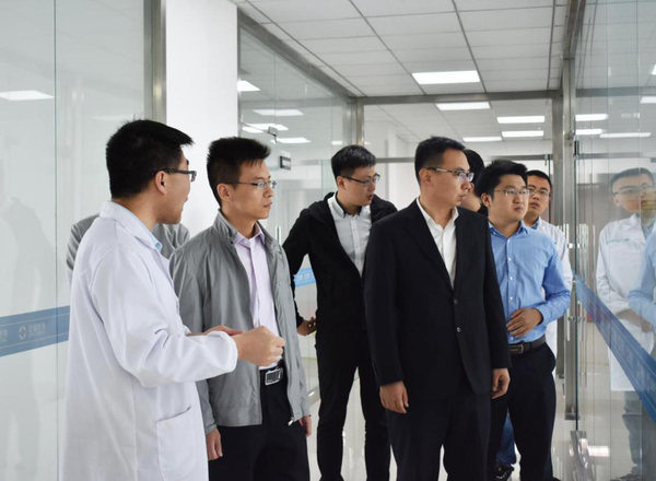 The leaders of | Tai’an City real economy headquarters of anpu, as stable as mount taishan, were selected to visit the inspection and guidance of anpu